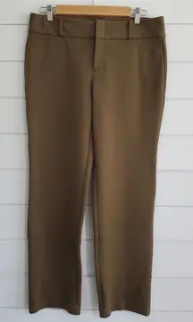 Michael Kors Women's Olive Stretch Pants.‎ Size 10