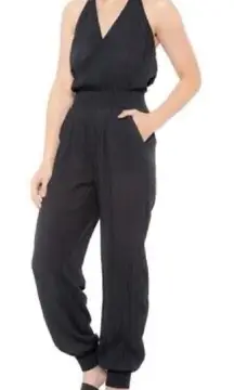 Prana Black Jumpsuit Relaxed‎ Fit Full-Length