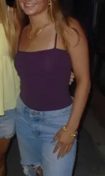 Purple Brandy Melville Body Suit