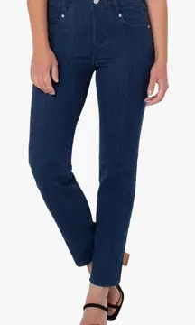 Liverpool Dark Blue Gia Glider The Slim Pull On Denim Jeans