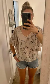 Floral Flowy Top