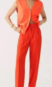 J. Crew Essential Pant in City Crepe Sz. 0