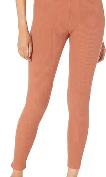 Madewell‎ MWL Sweater Ribbed Leggings - Size S - Warm Umber - NWT