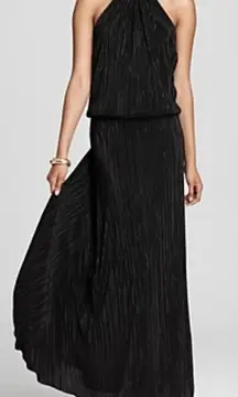 Laundry‎ by Shelli Segal Ring Neck Blouson bodice black formal dress Size 4