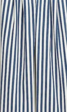 J.Crew Wide-Leg Essential Pant in Sailor Stripe | Navy White | Size 00 | NWT