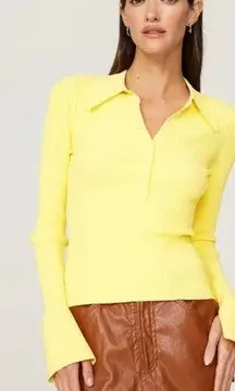 A.L.C
Citrine Yellow Eleanor Sweater