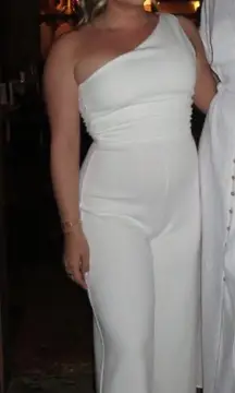 ZARA WHITE JUMPSUIT