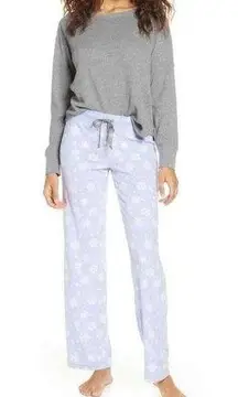 PJ Salvage Thermal Knit Sleep Bottoms Pajamas Snow