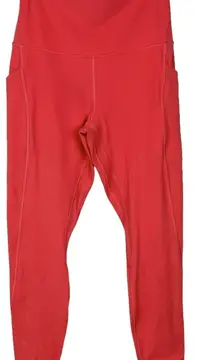 Lululemon Align High-Rise Pocket Leggings 25" Pale Raspberry 8 W5DU4S