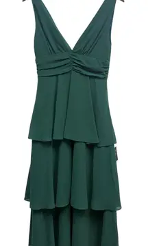 celebration time emerald green sleeveless tiered midi dress NWT Lulus Best Wishes Women's‎ Tulip Teal Size Medium - $19 New With Tags friendly Sleek and shiny woven SELECT SIZE:6XL Best Draped Dresses to Lulus dress