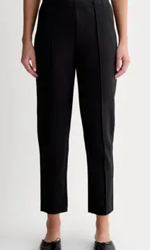 Everlane Women's Black Ankle Pants The Dream Pant Tailored Tapered Leg