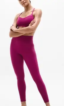 Athleta 1X Ultra High Rise Elation 7/8 Legging Wildberry 1X Plus