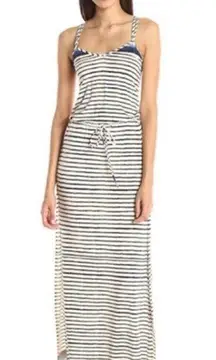 NWT Tart Abigail Maxi Dress Stripe Tie Dye S