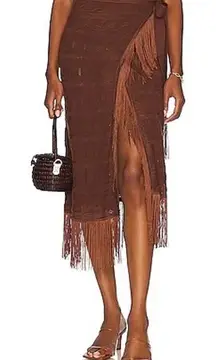 HOUSE OF HARLOW NWT 1960
xREVOLVE Brayden Knit Skirt Medium MSRP $444