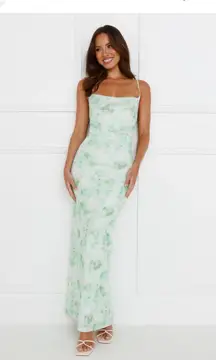 Hello Molly Maxi Dress Green