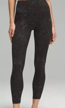 lululemon athletica Black Patterned Leggings