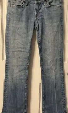 Citizens of Humanity Women's Jeans Size 27 Kelly #001 Low Waist Boot Cut Stretch