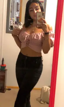 Off The Shoulder Cut Out Pink Shirt