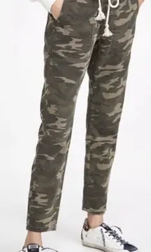 One Teaspoon Pants Women XS Green Camo Shabbies Jeans Drawstring NWT