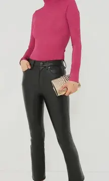 NWT Hyacinth House Elle Woods Pink Turtleneck S | Glitter Knit Top | Retail $120