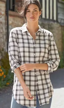 ✨Garnet Hill Essential Long Cotton Sz 6 Tunic✨