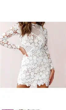 White Lace Dress