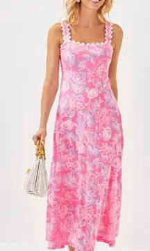 Lilly Pulitzer Dwyer Midi Dress - Size XL - New Without Tags