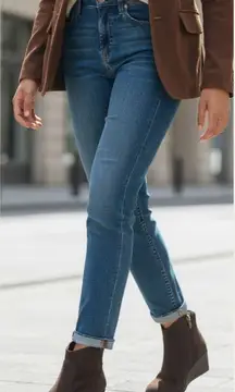 CROCS Leigh Suede Wedge Boots GUC Size 8.5     S4021