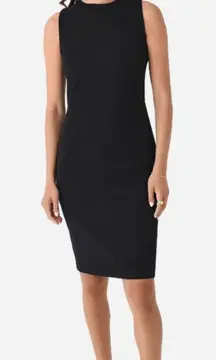 Vince Seamed Front Sheath‎ Dress Women's Size 4 Black Cocktail