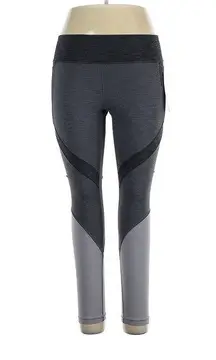 LULULEMON ATHLETICA Heathered Black Early Extension HR Tight 28" Leggings -US 12