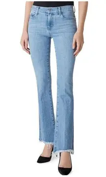 J Brand Sallie Mid Rise Bootcut Jeans in Cloudy Size 26