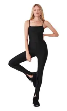 Alo Yoga Airlift Disco Daze Onesie Black XS
