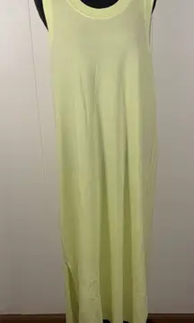 Lululemon All Yours Tank Maxi Dress Crispin Green 12