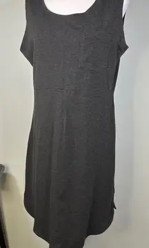 Columbia Omni Wick Tank Dress Knee Length Gray Size L/G