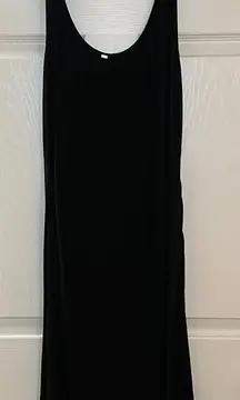 Amazon Sleeveless Maternity Dress Tank Scoop‎ Neck Casual Medium Black