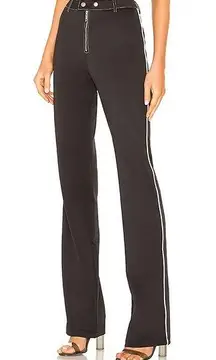 I.AM.GIA. Slater Pants High Rise Flare Side Stripe Black Medium M