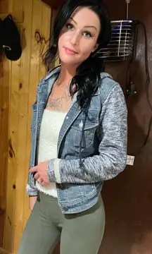 Hooded Denim Jacket