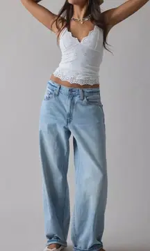 Levi's Women's Baggy Dad Light Wash 25