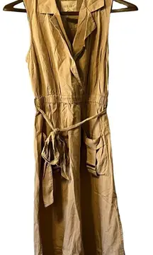Moon River Anthropologie‎ Women’s Cargo Dress Size Small Utility Office Party