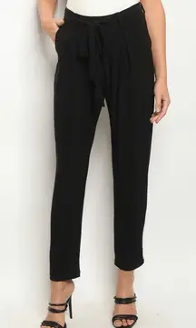 Black Tie Pants S