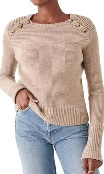 Faherty Mulino Wool & Cashmere Sweater