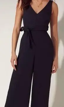 Aritzia Wilfred Black Wid Leg Jumpsuit Size 2