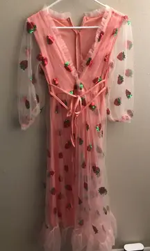 Strawberry Sequin Dress