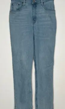 Abercrombie Curve Love The 90s Straight Ultra High Rise Blue Jeans Size 28 6R