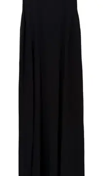 Black Athleta Womens Maxi Tank Racerback Dress with 2 Pockets - Medium