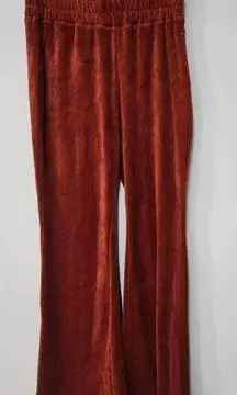 Free People NWT  Pull On Corduroy Flare Pants Size L