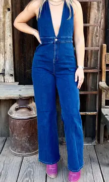 Denim Jean Jumpsuit