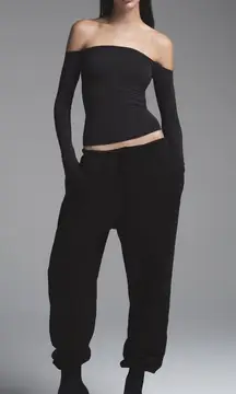 Cotton Fleece Joggers M