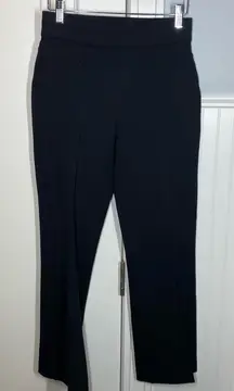 Spanx The Perfect Black Pant Hi-Rise Crop Flare Size‎ small front seam