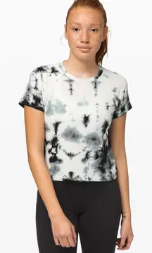 lululemon athletica Train to Be Short Sleeve *Shibori Deep Coal Women’s L?